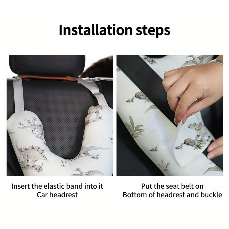 Y-Shaped Kids’ Neck Pillow for Car Seats