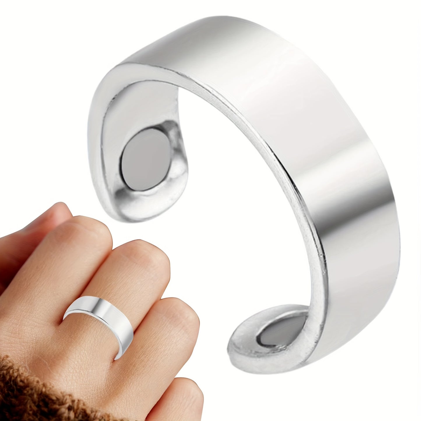 Magnetischer therapeutischer Anti-Schnarch-Ring – Batterielose Funktion