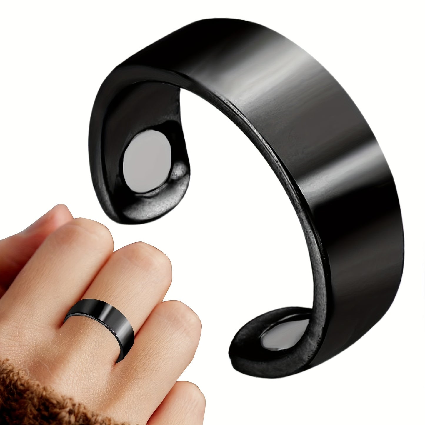 Magnetischer therapeutischer Anti-Schnarch-Ring – Batterielose Funktion