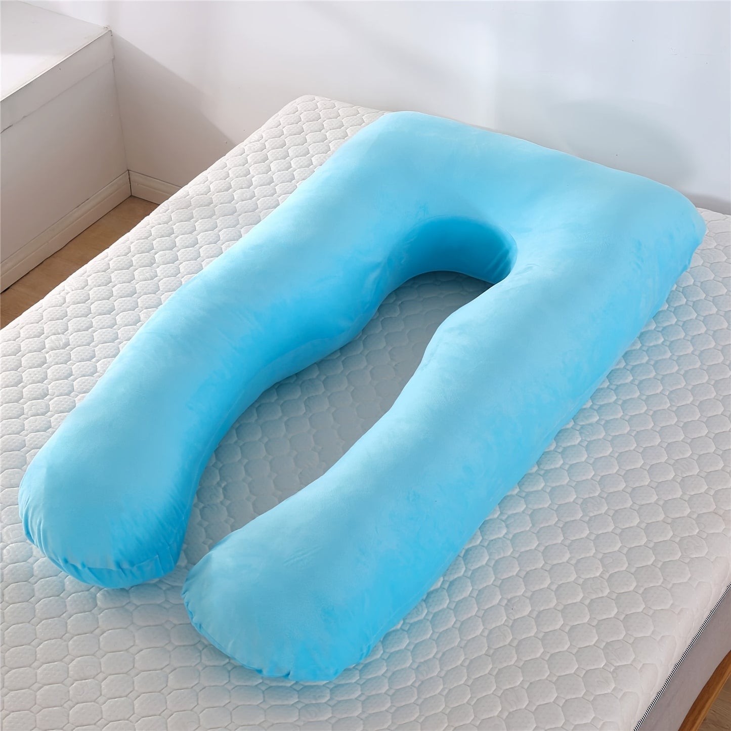 Ultra-Comfort U-Shaped Pillow - Perfect for travel naps and more comfortable nights of sleep.
