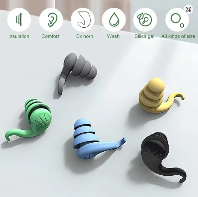 Sleep Earplugs - For Ultimate Comfort Perfect for Work Relaxation Swimming and More