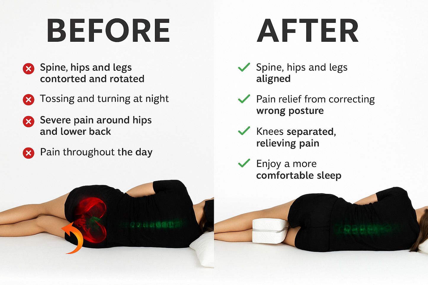 Stützkissen für Knie und Wirbelsäule – Komfort und Entlastung nur für Sie