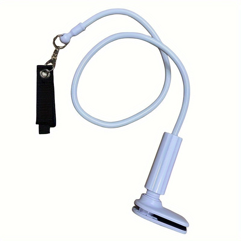CPAP-Schlauchhalter mit verstellbarer C-Klemme – drehbares Design, verhindert Verwicklungen und Blockierungen des Luftstroms