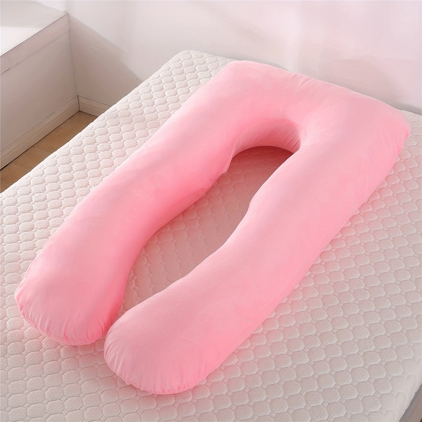 Ultra-Comfort U-Shaped Pillow - Perfect for travel naps and more comfortable nights of sleep.