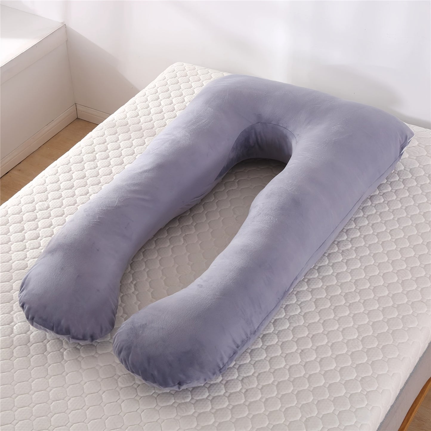 Ultra-Comfort U-Shaped Pillow - Perfect for travel naps and more comfortable nights of sleep.