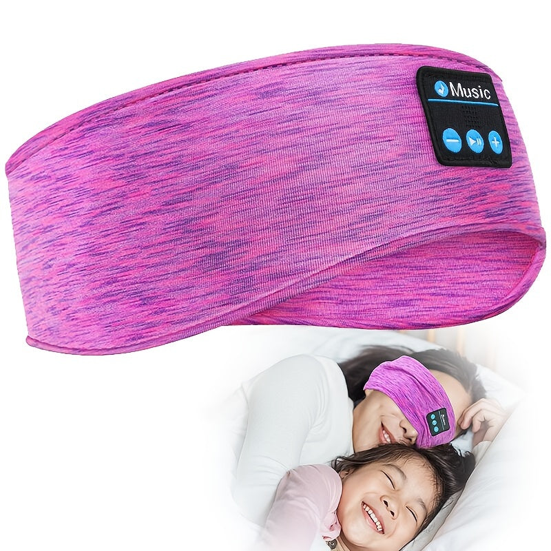 Bluetooth-Stirnband mit Ohrhörern – Hören Sie Musik und entspannen Sie sich kabellos, sogar im Schlaf.