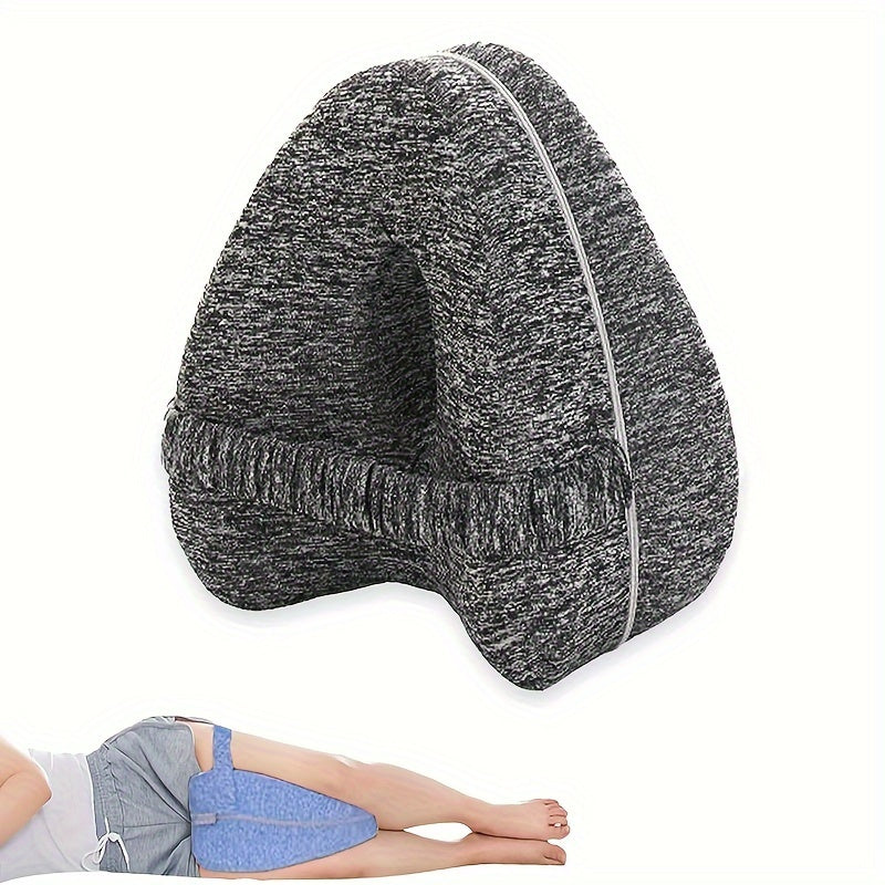 Deluxe verstellbares Beinkissen aus Schaumstoff – weiches Kniestützkissen zur Druckentlastung mit leicht zu reinigendem Polyesterbezug, ideal für ein Nickerchen und Komfort in der Nacht
