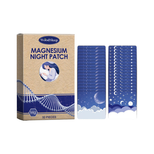 Woodsleep Magnesium-Nachtpflaster – Eine natürliche Lösung für tiefen, erholsamen Schlaf